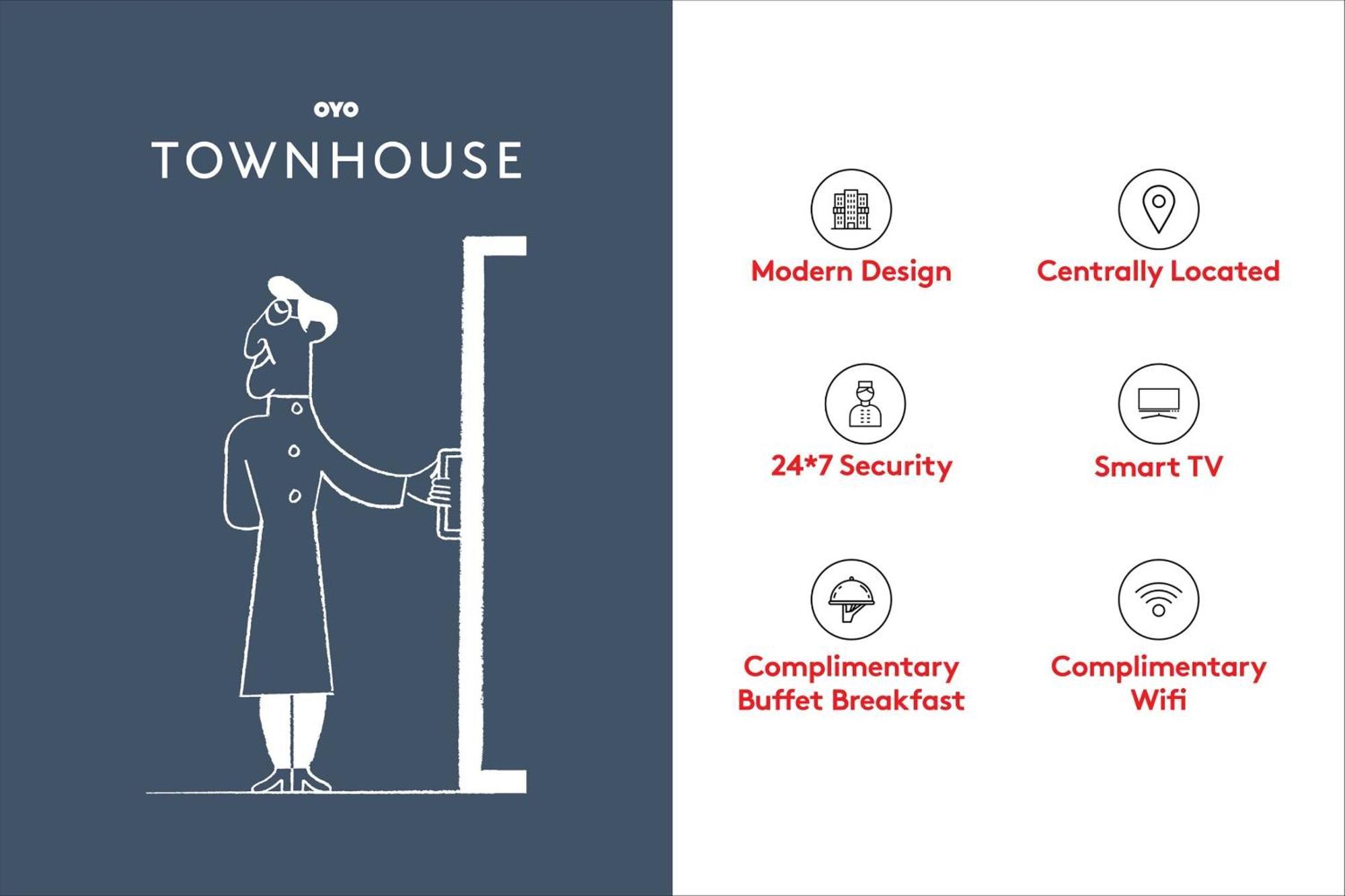 Townhouse The Amv Hotel Gurgaon Ngoại thất bức ảnh